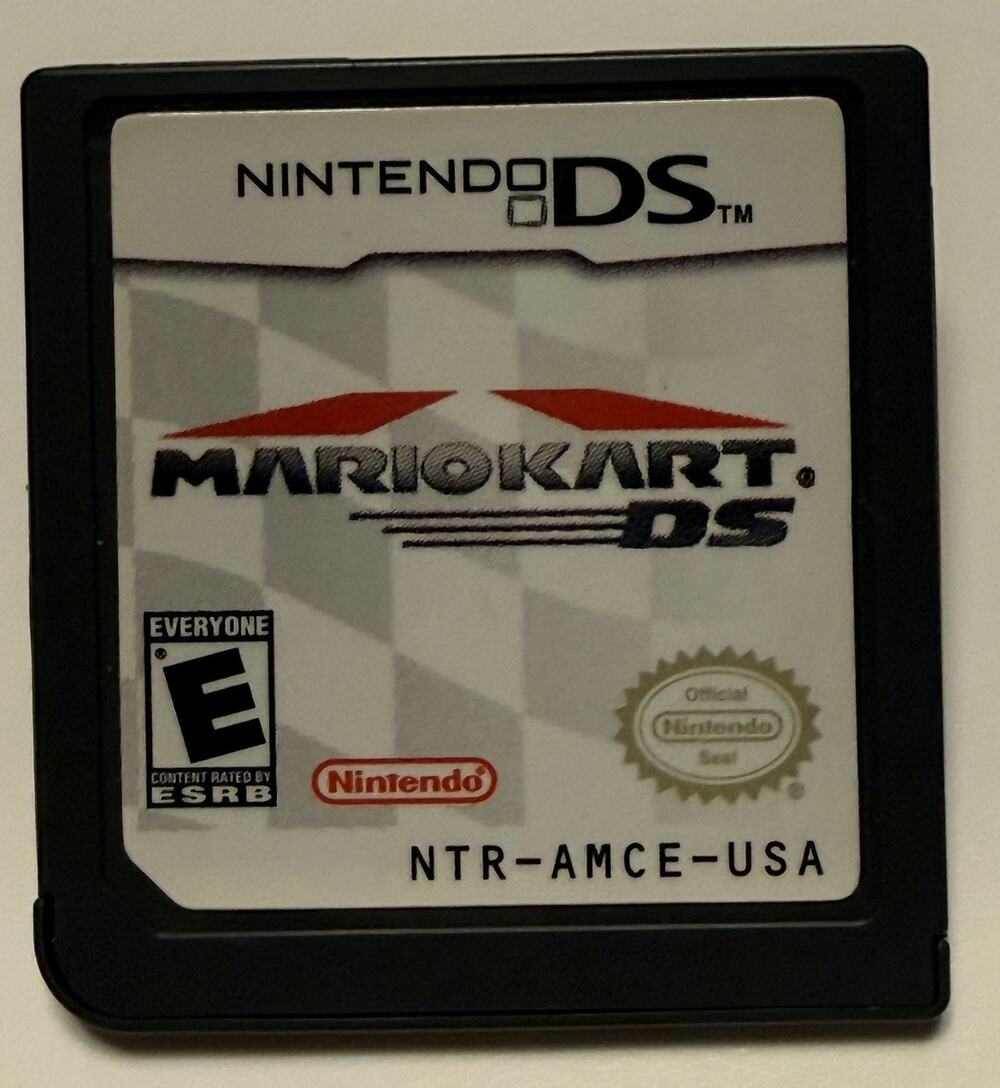 Mario Kart DS Nintendo Racing Kart Arcade Video Game Cartridge Only Tested